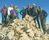 گزارش صعود تیم جوانان به قلل رشته کوه دنا