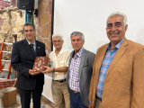 مراسم تجلیل از جناب آقای عباس نوریان منش به مناسبت طرح صعود قلل 4000 متری در اردیبهشت ماه 1405