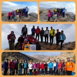 صعود به قله قلات سفید ارسنجان در تاریخ 26 آبان 1402