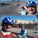 تمرین رکابزنی دوچرخه سواران باشگاه مسیر بام سبز و شهرک گلستان در تاریخ 21 دی ماه 1402