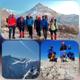 برنامه صعود زمستانه به قله برد آتش دنا از گرده شرقی در تاریخ 28 و 29 دی ماه 1402