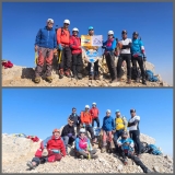 برنامه صعود به قله بیژن دو در تاریخ 25 خردادماه 1403