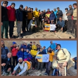 برنامه صعود قله قلعه شکسته روستای معصوم آباد مرودشت در تاریخ 14 دی ماه 1403