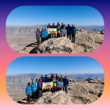 برنامه صعود به قله شترکوه رامجرد- مرودشت در تاریخ 14 دی ماه 1403