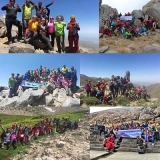 ⁦ برنامه صعود به دو قله‌ی یخچال و الونداستان همدان(طرح سيمرغ)