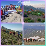 كزارش برنامه صعود قلل سيالان و سماموس